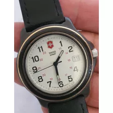 Reloj Caballero Swiss Army Ventana Fechador A Las 3