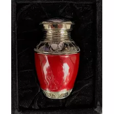 Urna Para Cinzas De Cremação (acompanha Caixa De Veludo)