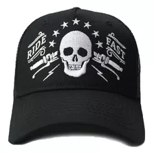 Gorro Ride Fast Skull Handlebar Hat