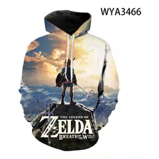 Nueva Moda Zelda Sudaderas Con Capucha Impresas En 3d