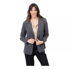 Blazer Mujer Vestir Uniforme Oficina Elastizado