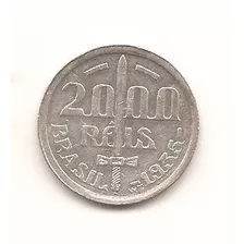 Brasil Moedas Prata 2000 Dois Mil Réis Ano 1935 Duque Caxias