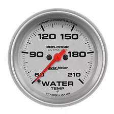 Auto Meter 4469 Ultra-lite Agua Medidor De Temperatura.