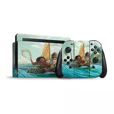 Moana Nintendo Switch Paquete Piel Moana Y Maui Zarparon | D