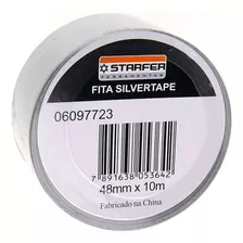 Fita Silver Tape 48 X 10 Metros Starfer