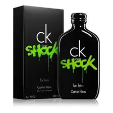 Perfume Ck One Shock Para Hombre De Calvin Klein Edt 200ml