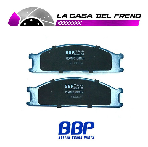 Pastilla De Freno Delantera Nissan Pickup 2.4 1994-1997 Foto 2