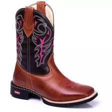 Bota Country Cano Longo Numeração 34/44 Couro 701 Tcw