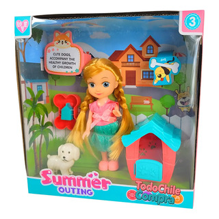 Set Veterinario Juguete Infantil - Veterinaria Muñeca