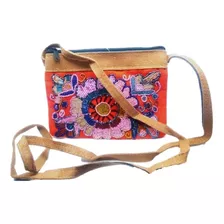 Bolsa Huichol Chaquira Canutillo Mexico Mujer Cross Body Nu 