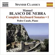 Complete Keyboard Stas/1 - Blasco De Nebra (cd)