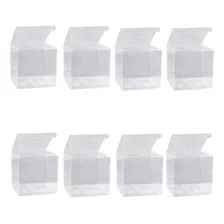 25 Unidades De Pvc Transparente Caja De Embalaje 12cm