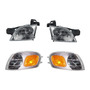 Jgo Focos Led H7 Luz Alta Peugeot 407 Confort 2009 Canbus