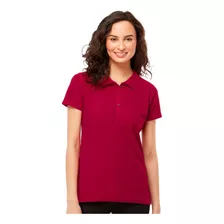 Playera Polo Mujer Algodón Peinado Rs Mo Knits - 14 Colores