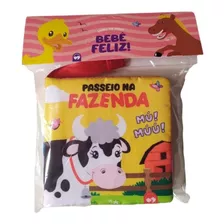 Livro De Pano Passeio Na Fazenda - Bebê Feliz