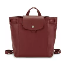 Mochila Longchamp Couro (leather Backpack) - Pequena
