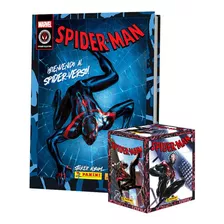 Pack Álbum Tapa Dura Spiderman In To Spiderverse + Paquetón