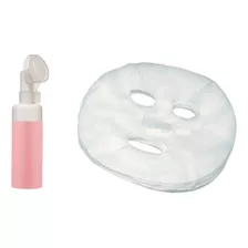 50 Máscara Desidratada Limpeza Facial + Frasco Espumador Tipo De Pele Normal