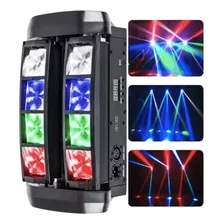 Cabeza Movil Led Spider Beam Rgbw Dmx 8x3w Luz Discoteca