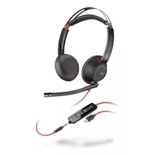 Headset Blackwire C5220 Plantronics Usb-a 207576-01 Poly
