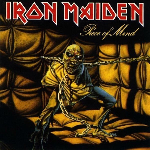 Vinilo Iron Maiden/ Piece Of Mind 1lp + Libro
