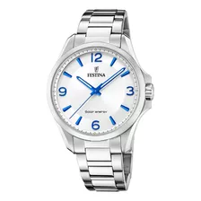 Festina Reloj Pulsera Acero Hombre Solar Eco Mineral