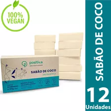 Kit Sabão De Coco Atacado Vegano Positiv.a 12 Unidades 100g