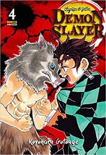 Livro Demon Slayer: Kimetsu No Yaiba - 4 