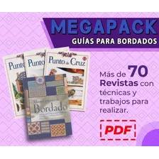 Pack 70 Revistas Bordado Punto De Cruz Mas El Manual Bordado