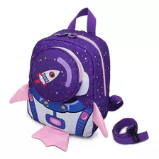 Mochila De Cohete Infantil Niños Niñas Jardín Guardería