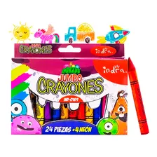 Indra Crayones Ind-0169 28 Unidades