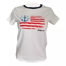 Playera Nautica Ancla Fashion Para Mujer 26v110