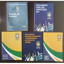 5 Livro Oficial Cbf Regras Regulamentos Do Futebol No Brasil