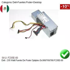 Fuente De Poder Para Pc Dell F235e-00 235w