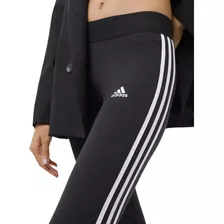 Calça Legging 3 Listras adidas Feminina Zero Transparência