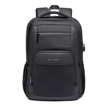 Mochila Para Notebook Masculina Executiva Moderna Resistente Cor Preto