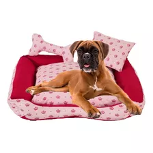 Cama Caminha Pet Estampada Para Cães E Gatos Grande Porte