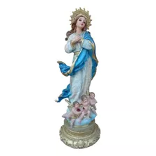 Virgen Inmaculada, Purísima Concepción De Maria Figura 30cm