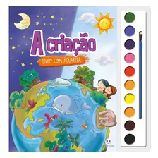 Livro A Criação Livro Com Aquarela Crianças Infantil
