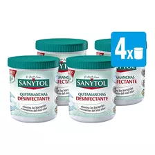 Sanytol Desinfectante Quitamanchas Ropa Color Pack X4