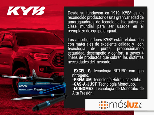 1- Amortiguador Gas Delantero Izquierdo 130i 2006/2007 Kyb Foto 3