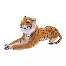 Peluche Realista Con Forma De Tigre De Melissa & Doug, 5 Pie