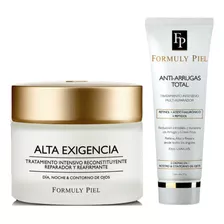 Kit Crema Alta Exigencia Formuly Piel + Antiarrugas Total