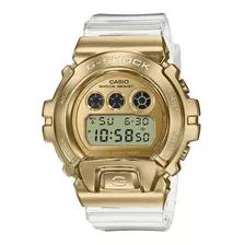 Relógio De Pulso Dourado Casio G-shock Gm-6900sg-9dr