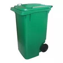 Lixeira Grande Contentor De Lixo Com Rodas 240 Litros