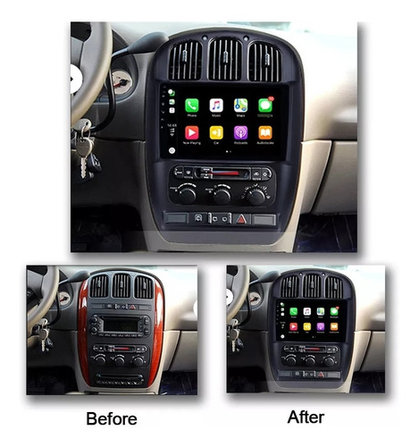 Estereo Radio Dodge Grand Caravan 01 07 Pantalla Android Wif Foto 3