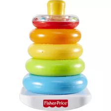 5 Anillos Fisher-price Bebés Aprende Tamaños Colores Juguete