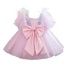 Vestido De Tul Para Niña, Vestido Elegante De Fiesta