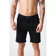 Bermuda Jean Rvca Rockers Black Short Hombre