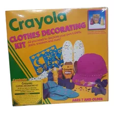 Crayola Kit De Decoración De Ropa Jretro